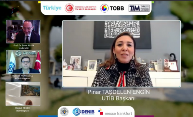 UTİB Başkanı Pınar Taşdelen Engin, "Yakaladığımız ivmeyi yukarılara taşıyacağız"