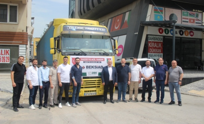 BEKSİAD’dan Gazze’ye 2. Yardım tır’ı da yola çıktı